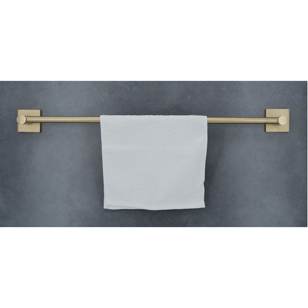 3PC Serenity Bathroom Hardware Wallmount Set Brushed Gold
