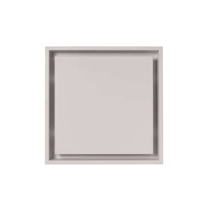 Fittes - Framed Exhaust Mount Lite White 14" x 14"