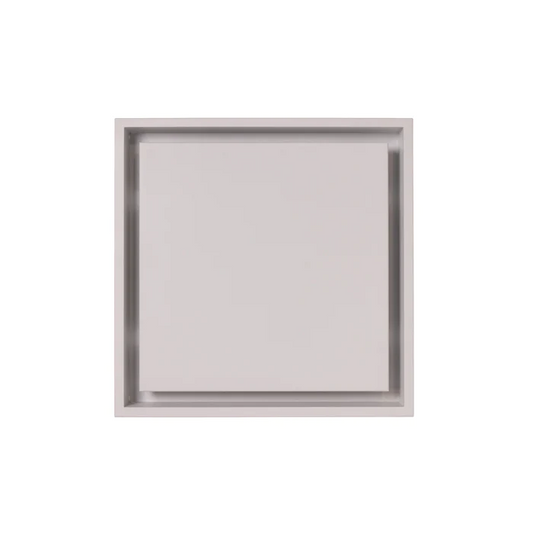 Fittes - Framed Exhaust Mount Lite White 14" x 14"