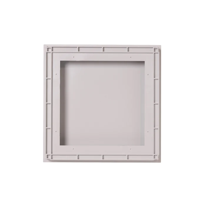 Fittes - Framed Exhaust Mount Lite White 14" x 14"