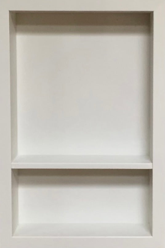 Imperial White Marble Niche 16" x 24"