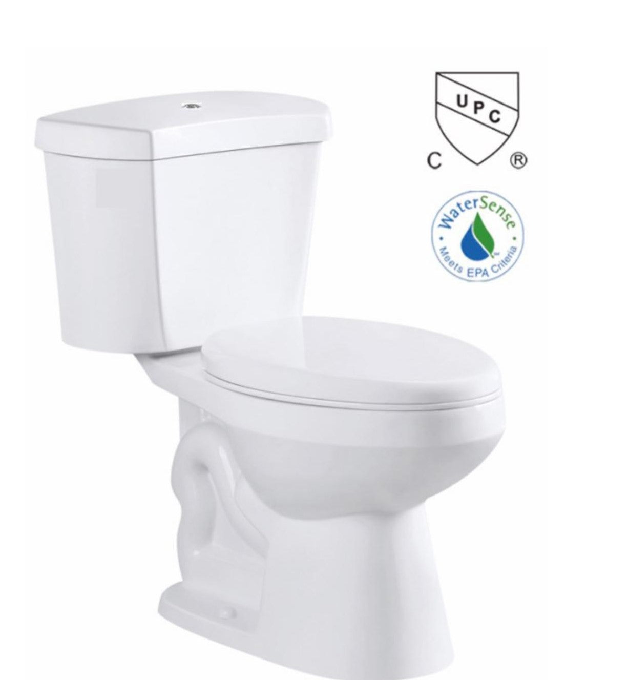F&D Dual Flush 2 Piece Toilet With Elongated Bowl - 2246 D