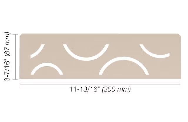 Schluter®-SHELF-N Niche Shelf Curve