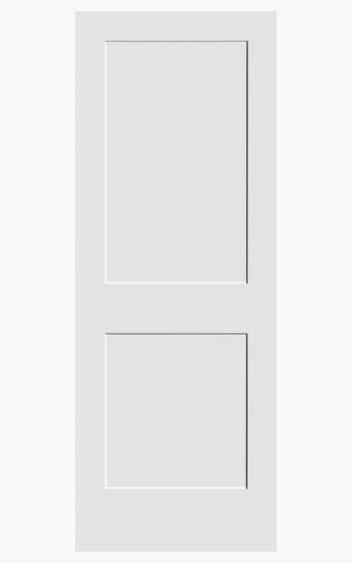 F&D 2 Panel Shaker Solid Core Pre-Hung Door