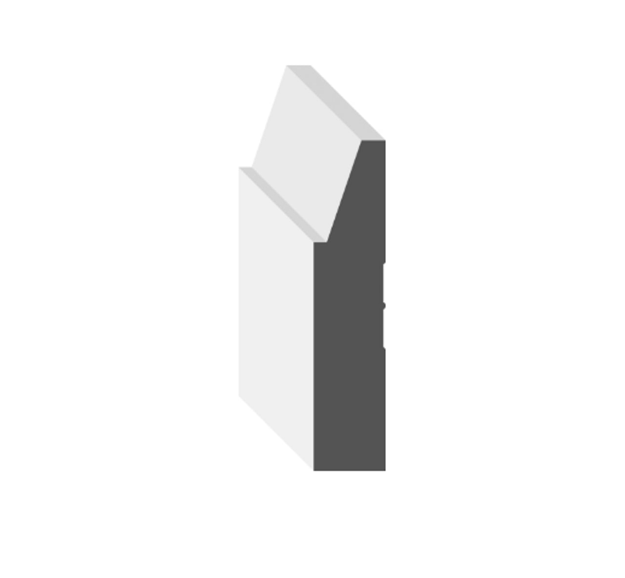 Pine Step Bevel Casing