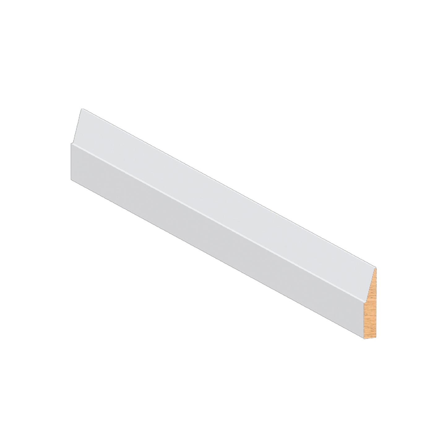MDF Step Bevel Shoe Molding