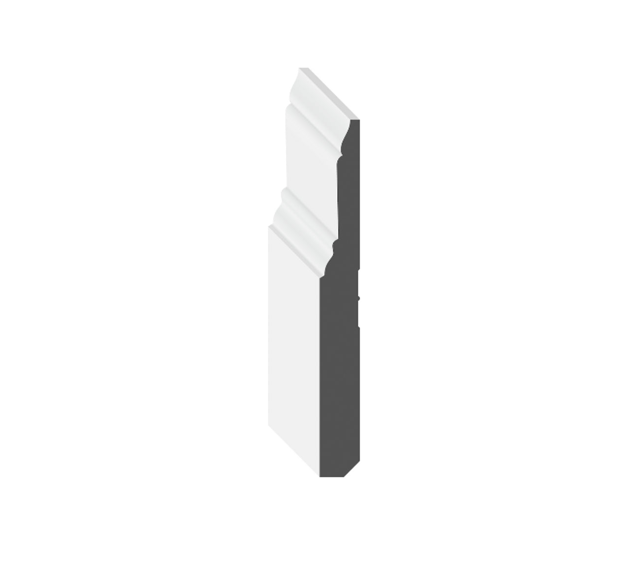 Two Step Bevel Baseboard
