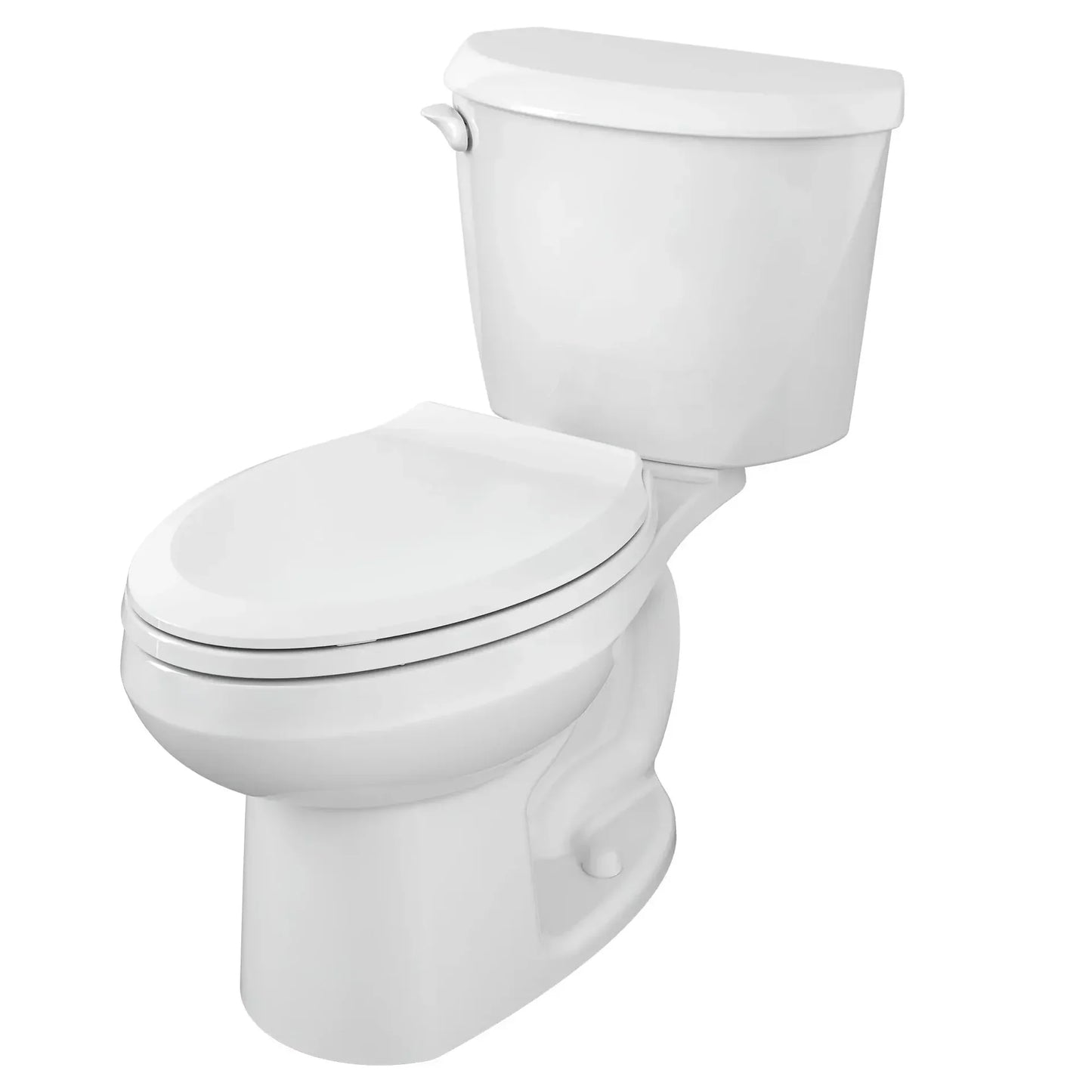 American Standard COLONY 3 Elongated 4.8 LPF Lined Two Piece Toilet Right Height White Less Seat
