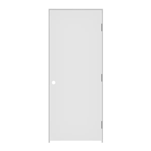 Flat PreHung 20 Mins Fire Rated Door Stamped