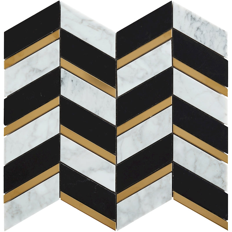 Aerial Black and Carrara