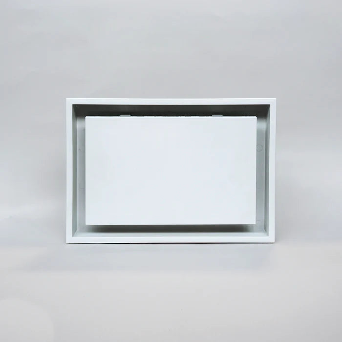 Fittes - Drywall Vent Lite Return Frame Satin White 10" x 14-1/4"