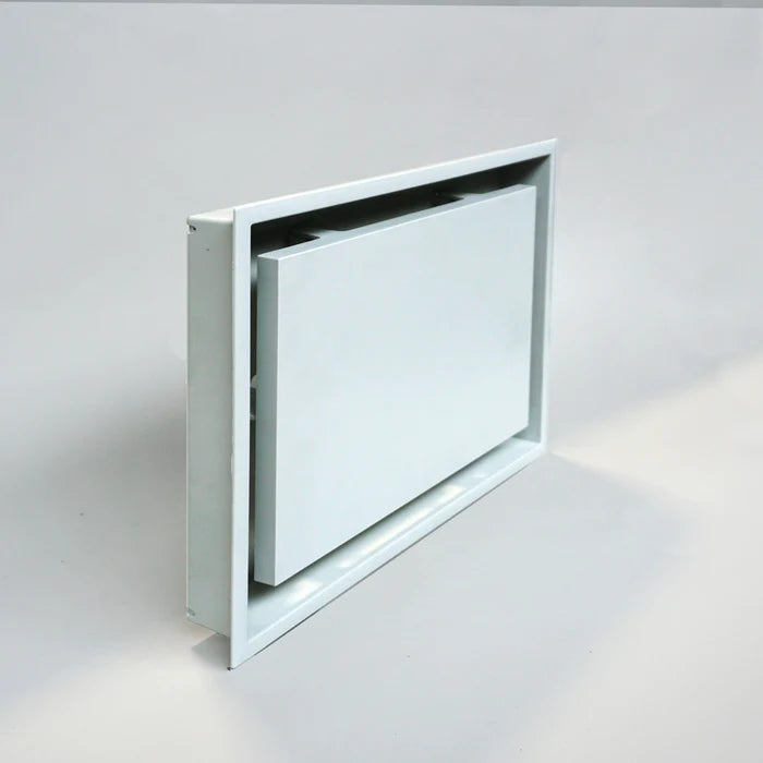 Fittes - Drywall Vent Lite Return Frame Satin White 10" x 14-1/4"