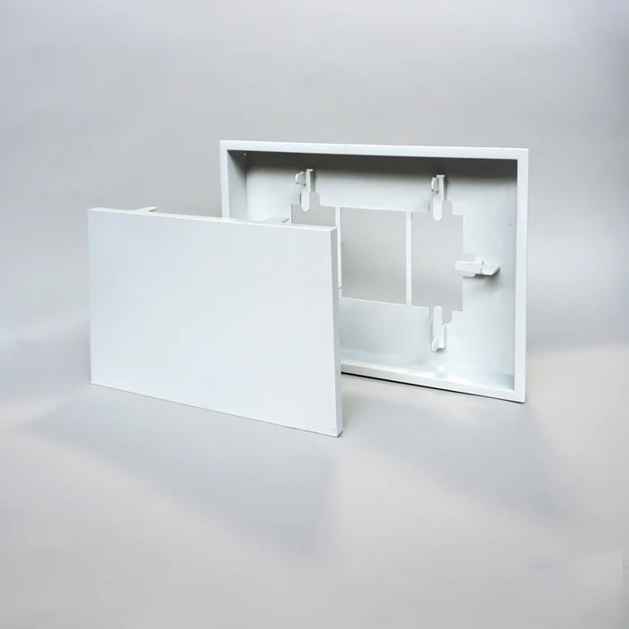 Fittes - Drywall Vent Lite Return Frame Satin White 10" x 14-1/4"
