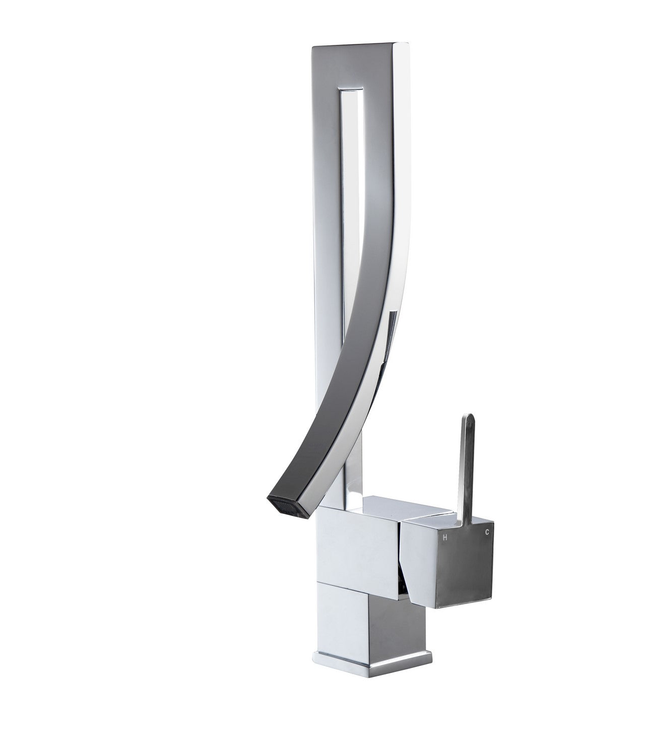 Kubebath Aqua Elegance Single Lever Wide Spread Faucet