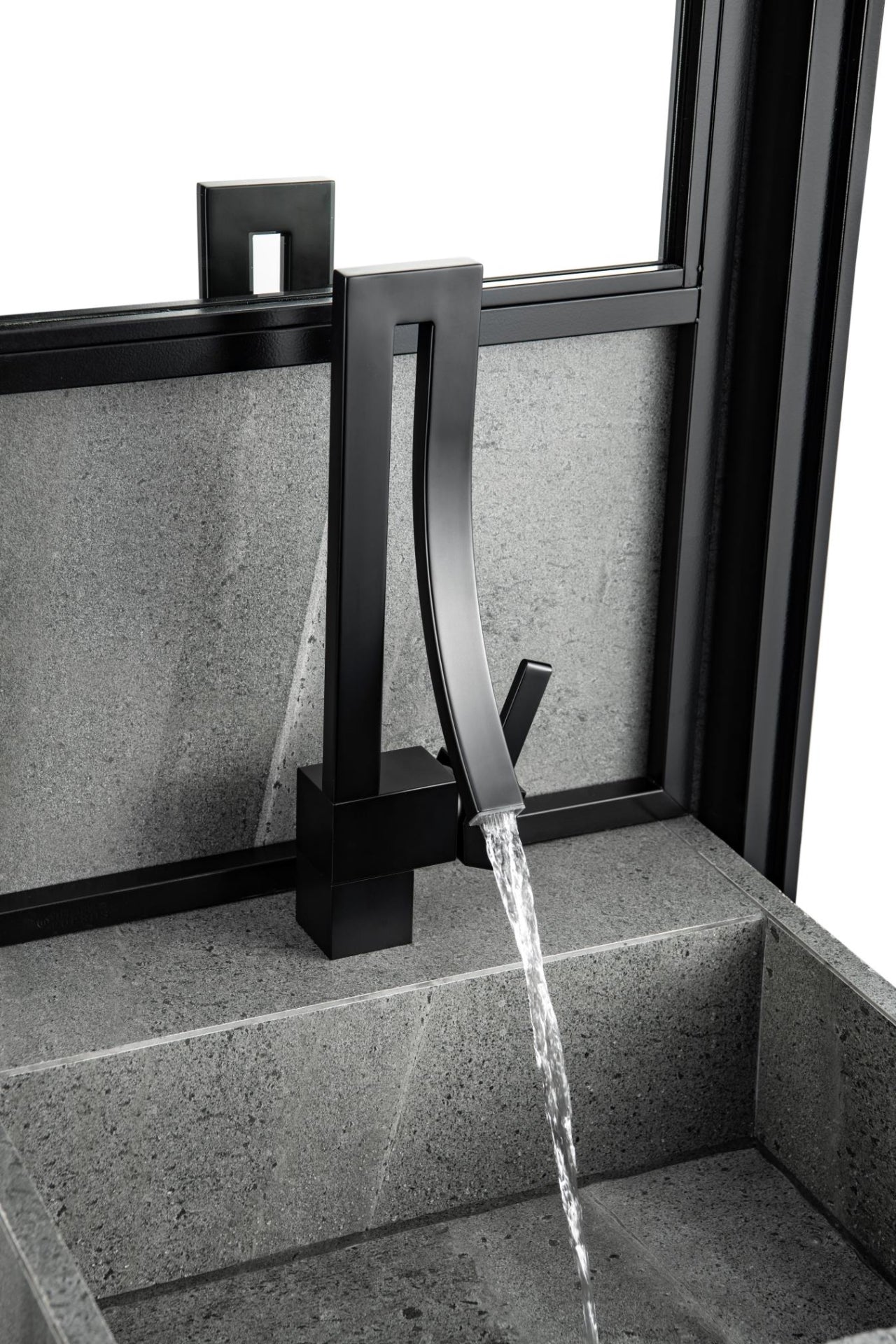Kubebath Aqua Elegance Single Lever Wide Spread Faucet