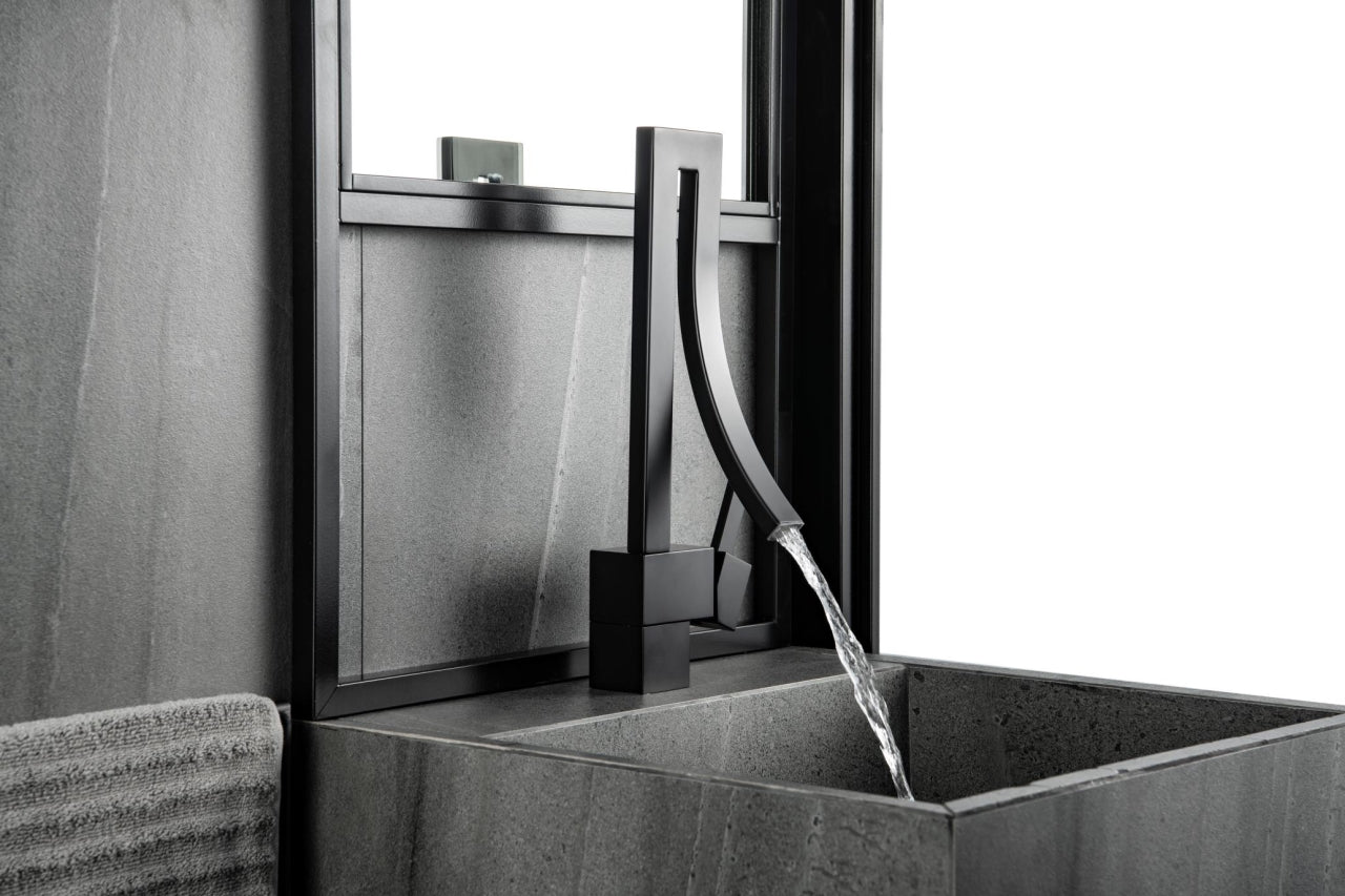Kubebath Aqua Elegance Single Lever Wide Spread Faucet