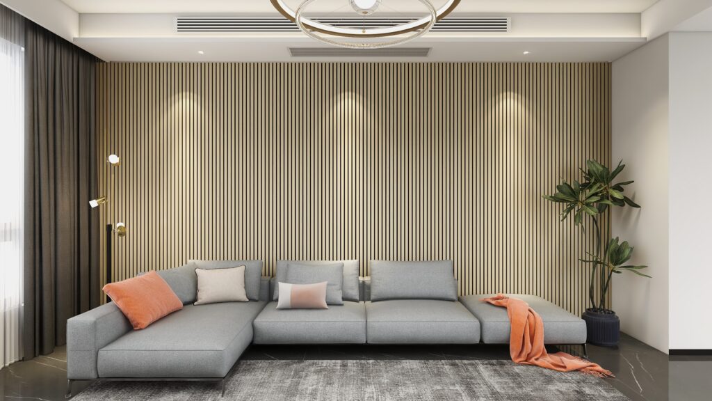 Acoustic Panelling – Natural 2FT x 10FT (20SF/PC) $145/PC