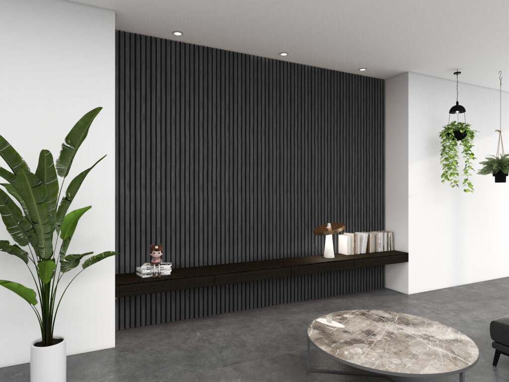 Acoustic Panelling – Black 2FT x 10FT (20SF/PC) $145/PC