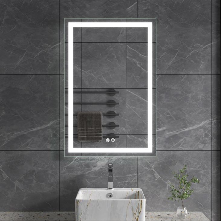 In-Set LED Bathroom Mirror