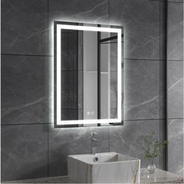 In-Set LED Bathroom Mirror