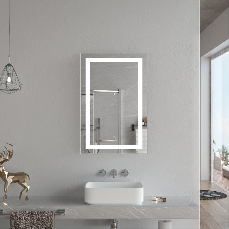 In-Set LED Bathroom Mirror