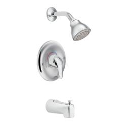 Moen MB-TL183EP CHATEAU 1 Lever Handle Posi-Temp Pressure Balance Tub & Shower Trim Kit Chrome Watersense® ADA