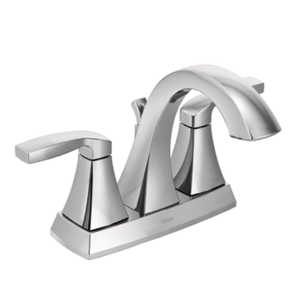 Moen MN-6901 VOSS 4" Centerset 2 Lever Handles Lavatory Faucet Pop-Up Drain 1.2 GPM ADA