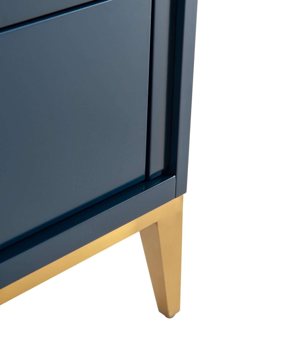 Divani 36″ Inch Navy Blue Vanity W/ Quartz Counter Top