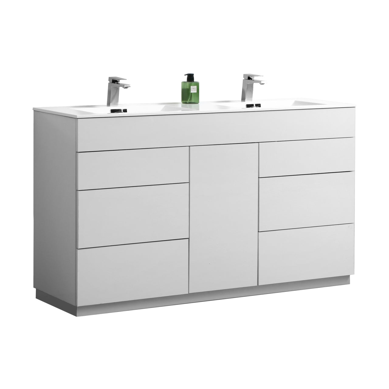 Flow Floor Mount 60” (241224) Double Sink Vanity – Freestanding Bathroom  Vanities - Toronto, Canada
