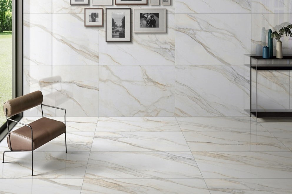 Leez Calcatta Natural Polished 12x24 @1.99/sf, 24x24 @1.99/sf And 24x48 @2.99/sf