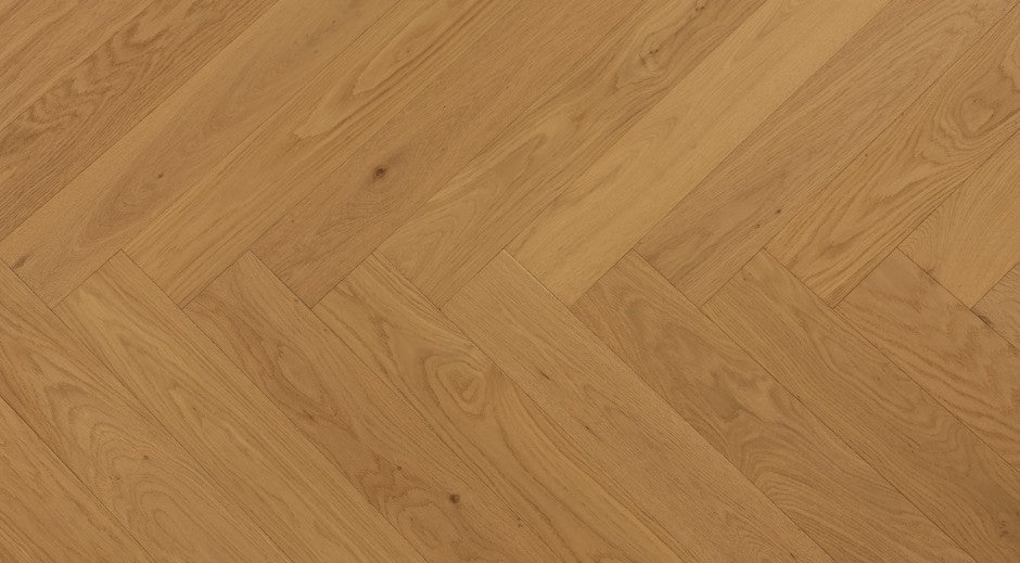 GRANDEUR European White Oak NORDIC SAND HB @8.59/sf Collection - Herringbone 5"
