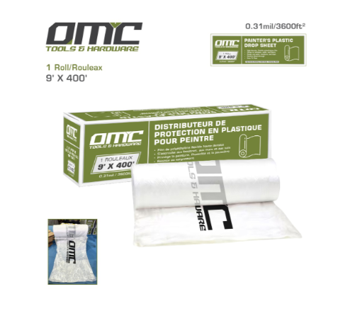 Painter's Plastic Drop Sheet