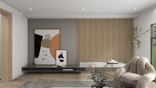 Acoustic Panelling – White Oak 2FT x 10FT (20SF/PC) $145/PC