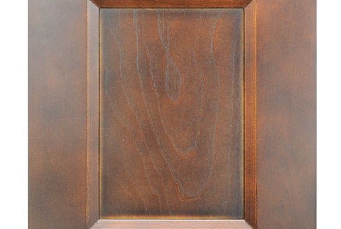 48" Inch Solid Wood Dark Walnut Shaker Style Vanity Ds48 With Quartz Top
