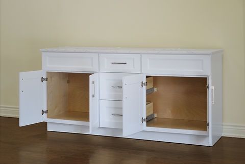 72" Solid Wood Vanity WS72