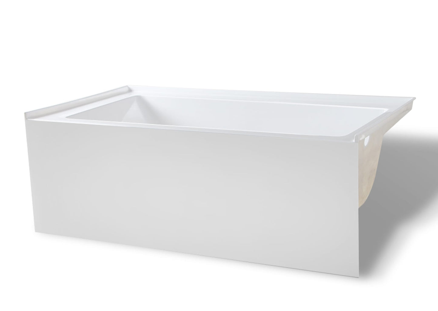 F&D B-7128 Wall to Wall Tub