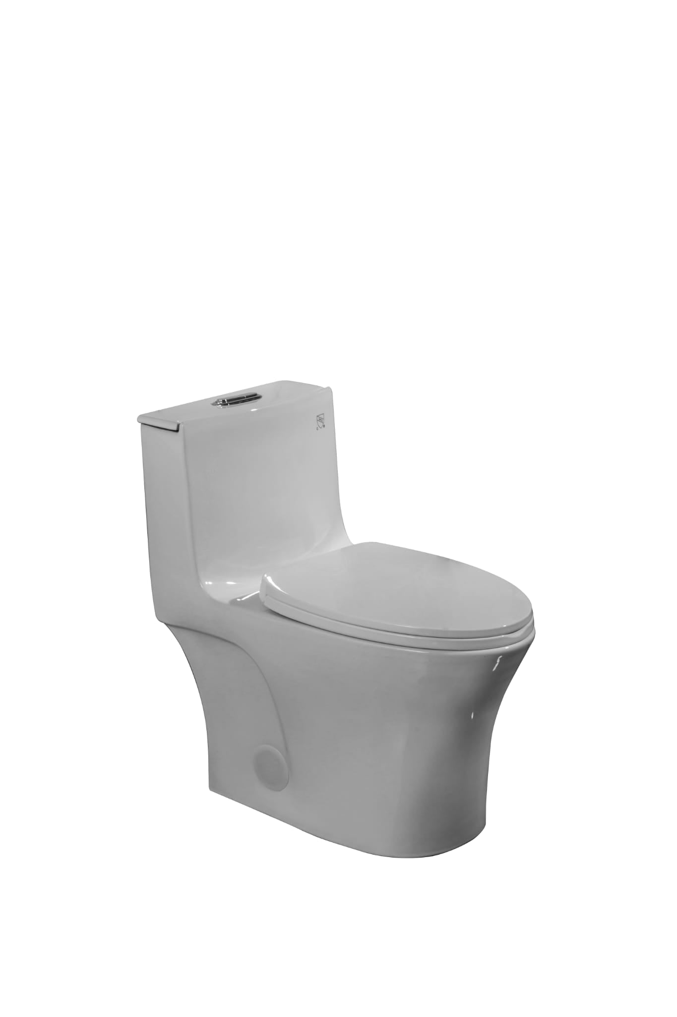 F&D One Pc Grey Toilet 6006-MG