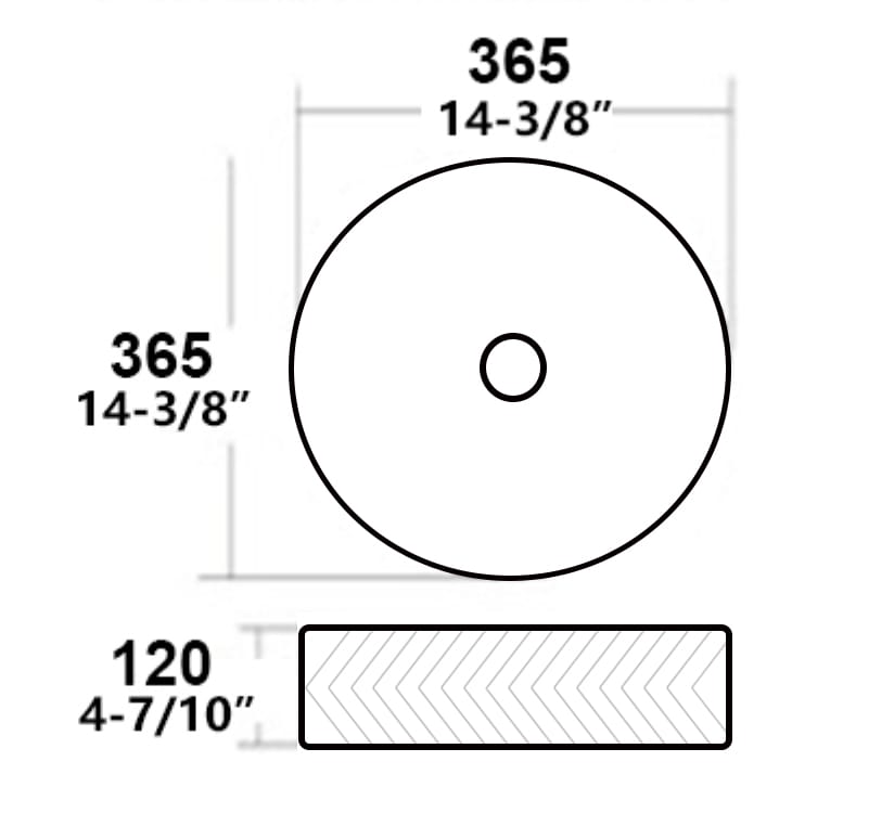 Modeno Modern Basin Matte White And Grey A524bs-Mw+Mg