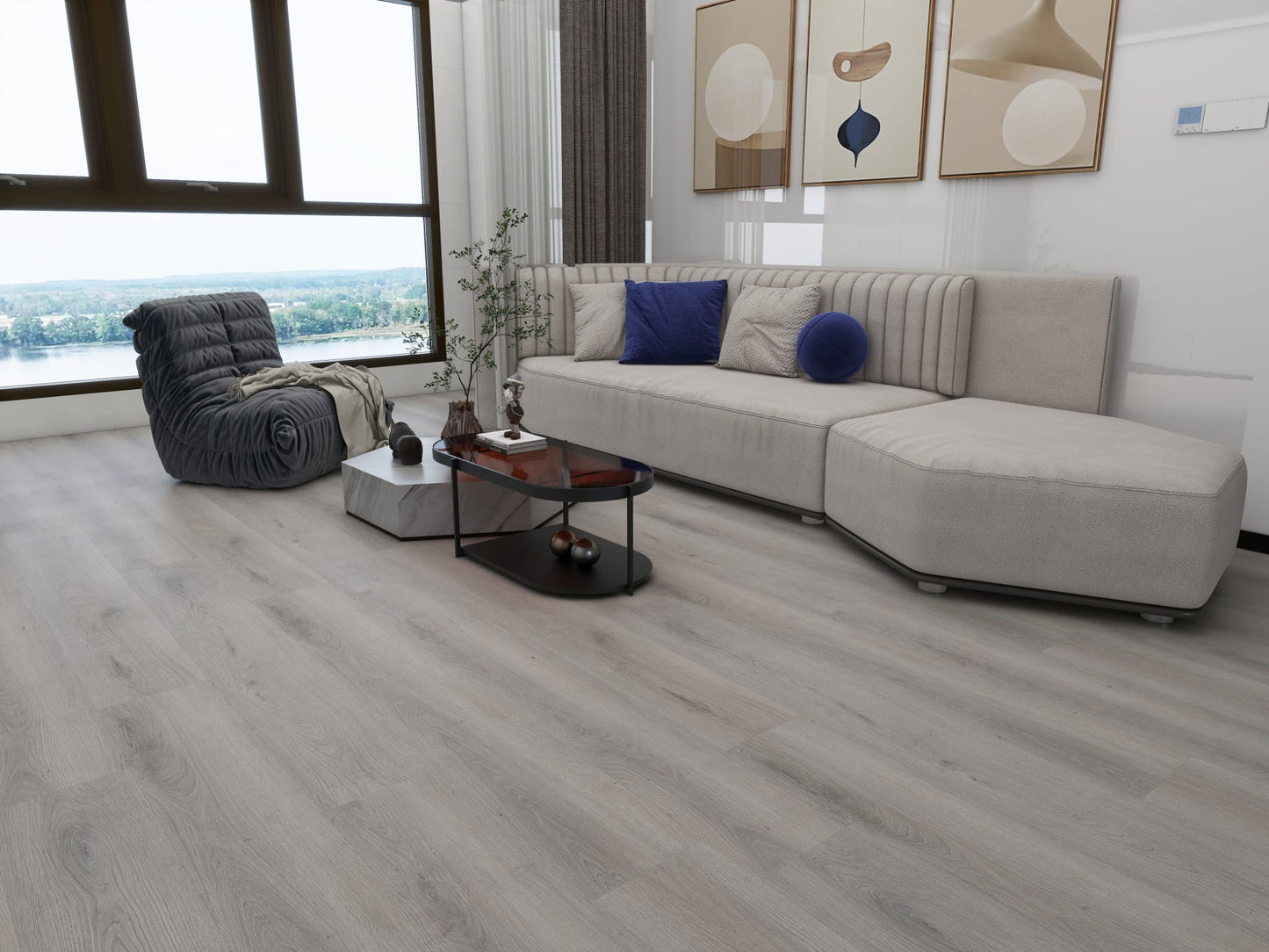 Light Grey Spc Vinyl 7mm @ $1.79/sf