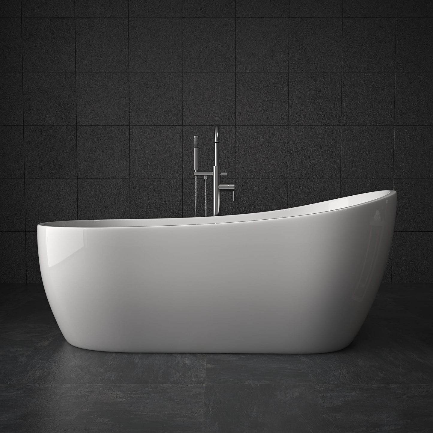 F&D RL-MF-1216 Free Standing Bath Tub 67" Inches