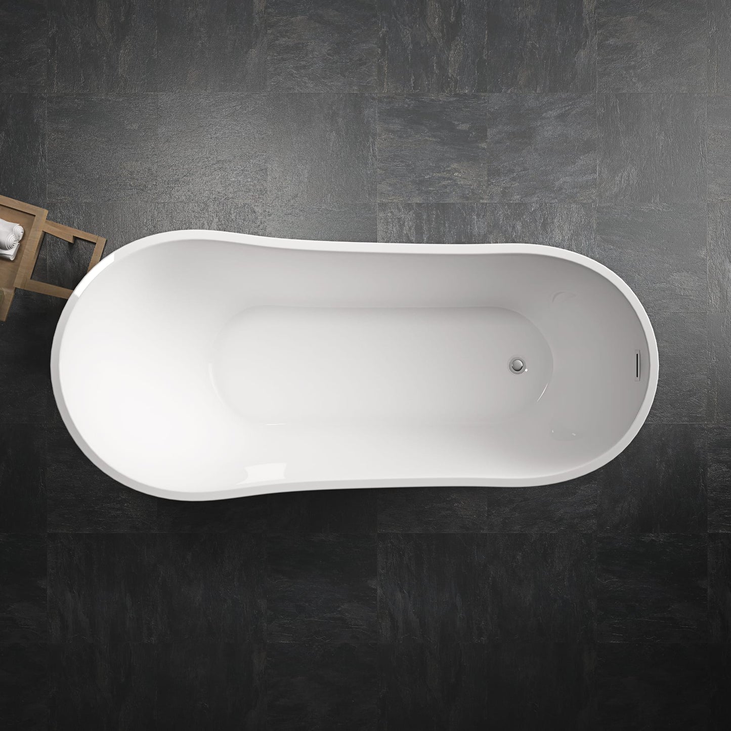 F&D RL-MF-1216 Free Standing Bath Tub 67" Inches