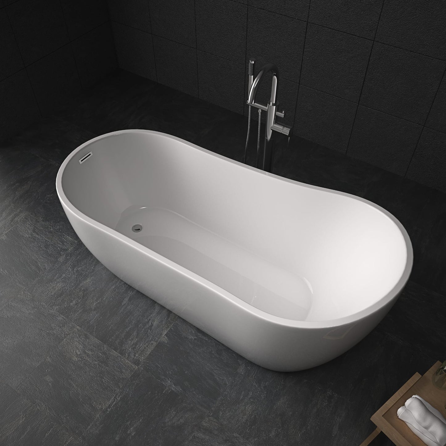 F&D RL-MF-1216 Free Standing Bath Tub 67" Inches
