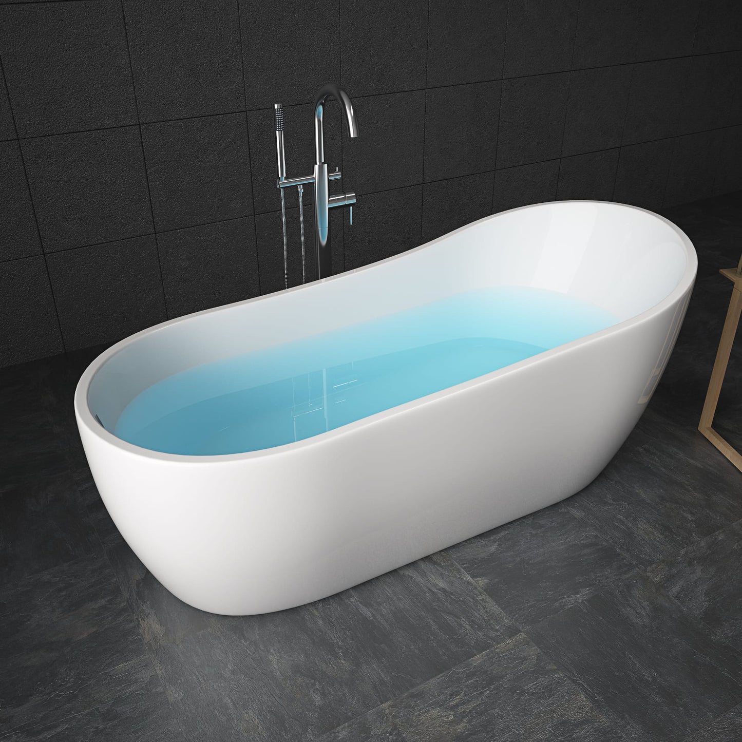 F&D RL-MF-1216 Free Standing Bath Tub 67" Inches
