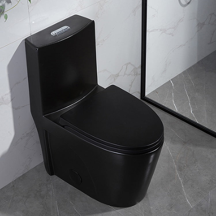 F&D One- Piece Toilet With Elongated Bowl Black 6005Mb