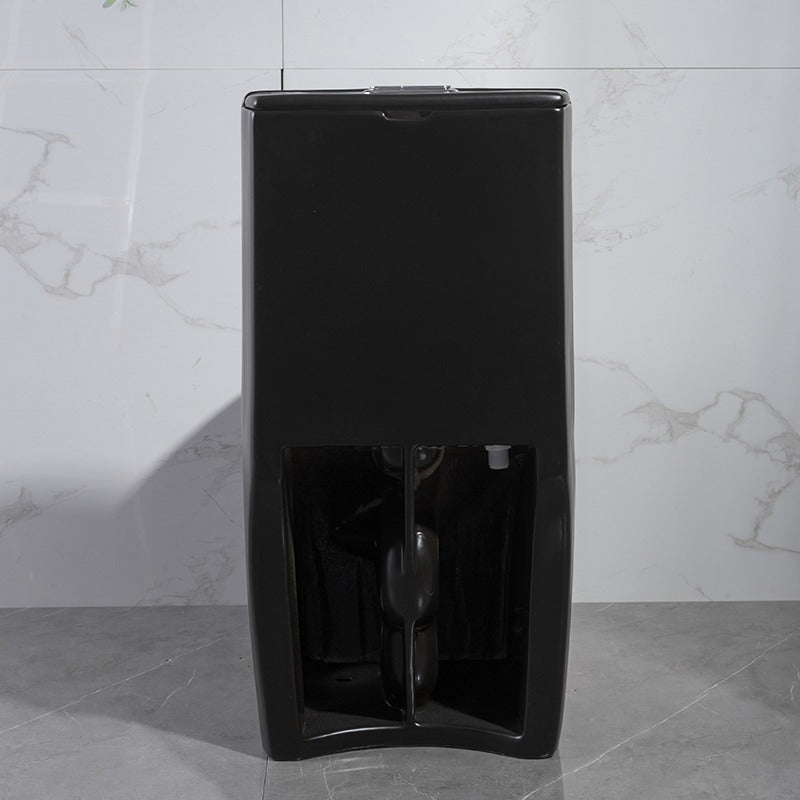 F&D One- Piece Toilet With Elongated Bowl Black 6005Mb