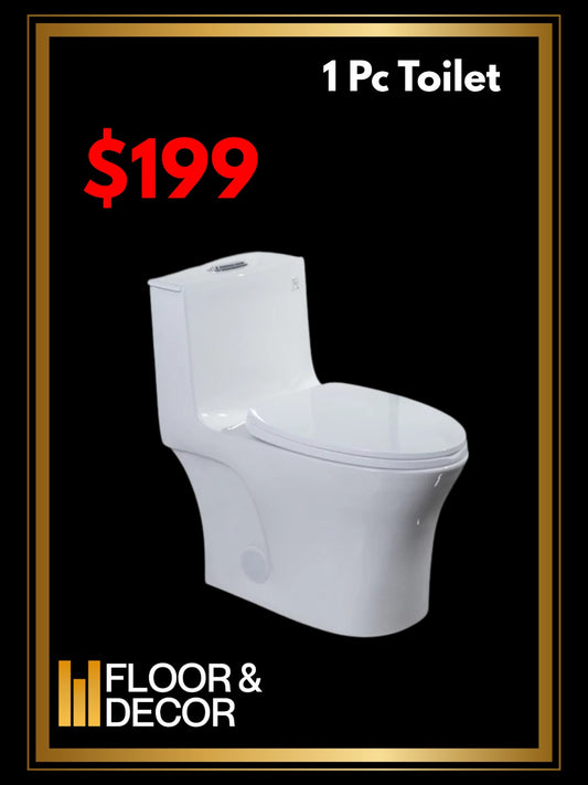 F&D One Pc Toilet 6006