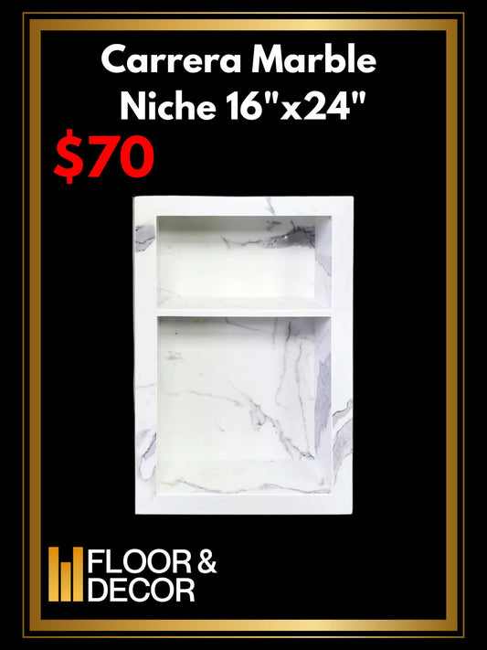 Carrera Marble Niche 16"x24"