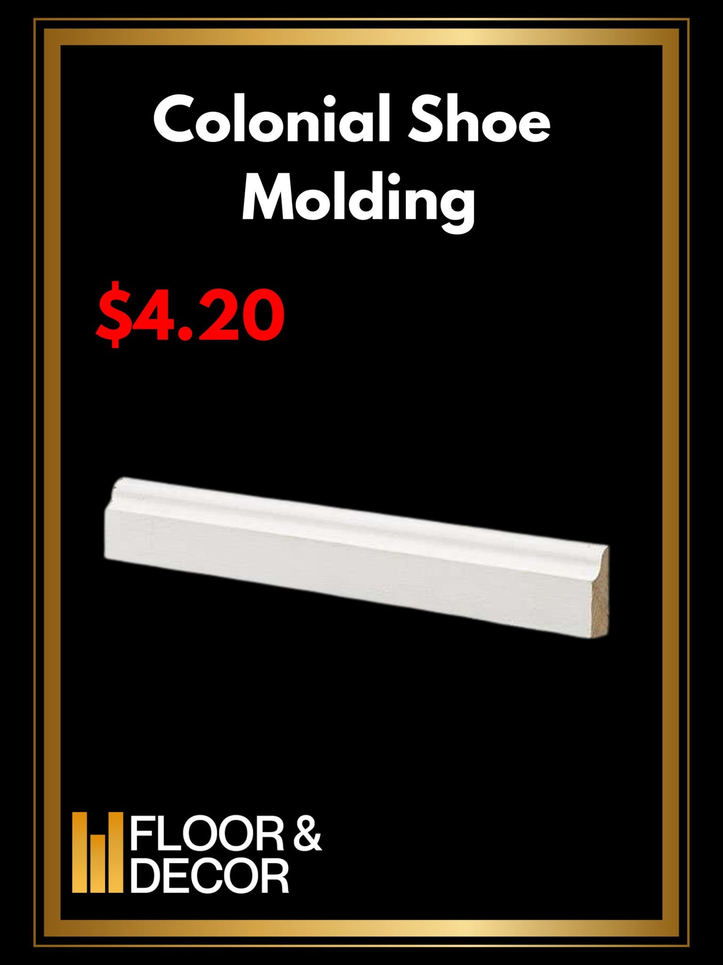 Colonial Shoe Molding
