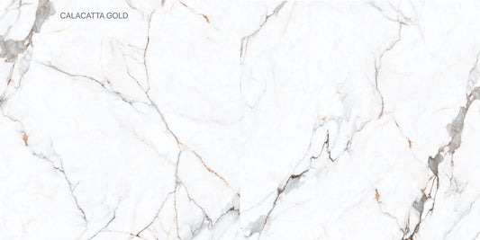 Calacata Gold Polished 24x24 @2.50/sf & 24x48 @3.99/sf