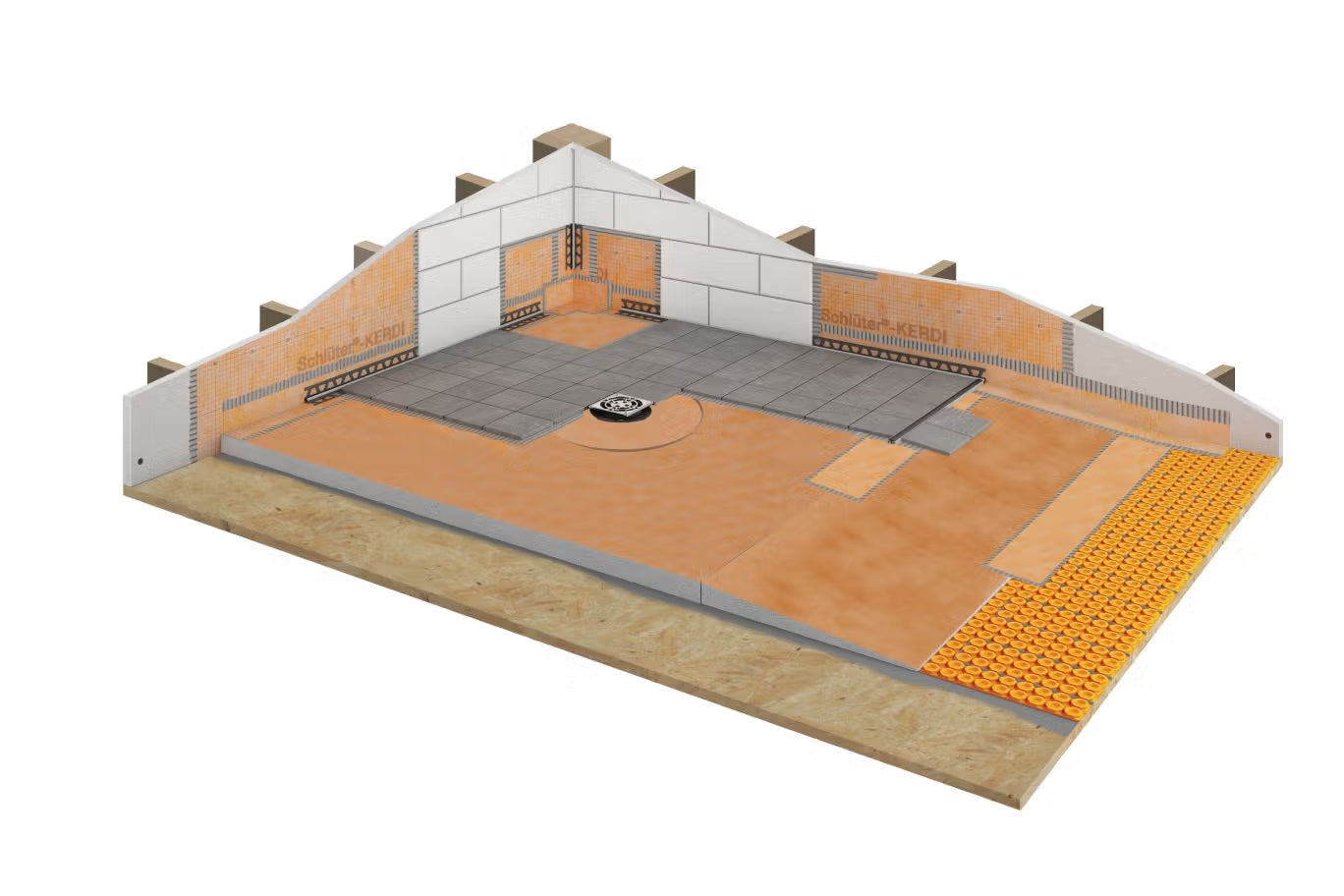 Schluter®-KERDI-SHOWER-Ramp